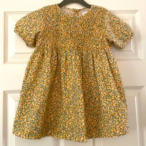 Adorable Girls Flower Zara Dress size 3-4